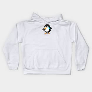 Busy Penguin Kids Hoodie